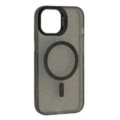 MR4_58634 Чохол pro crystalshine fortable magsafe для iphone 15, чорний 