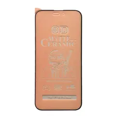 ЗАХИСНЕ СКЛО CERAMIC MATTE ДЛЯ IPHONE 16 PRO MAX, ЧОРНИЙ (ТЕХ. ПАК)