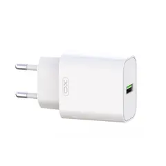 МЕРЕЖЕВИЙ ЗАРЯДНИЙ ПРИСТРІЙ XO L103 (EU) QC3.0 18W CHARGER, БІЛИЙ