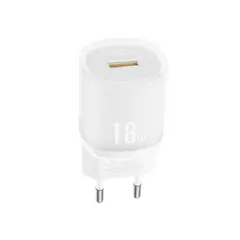 MR4_60189 Мережевий зарядний пристрій xo l157 1usb qc3.0 18w charger, білий XO