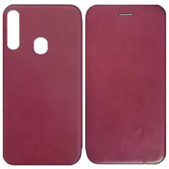 ЧОХОЛ-КНИЖКА LEVEL ДЛЯ SAMSUNG A20S (A207) MARSALA