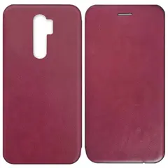 ЧОХОЛ-КНИЖКА LEVEL ДЛЯ REDMI NOTE 8 PRO MARSALA