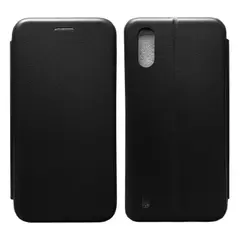 ЧОХОЛ-КНИЖКА LEVEL ДЛЯ SAMSUNG A01 (A015), ЧОРНИЙ