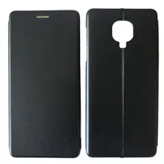 ЧОХОЛ-КНИЖКА LEVEL ДЛЯ REDMI NOTE 9S, 9PRO, ЧОРНИЙ