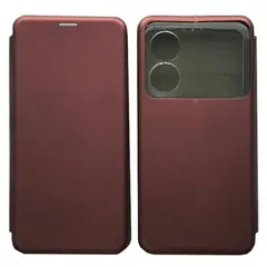 ЧОХОЛ-КНИЖКА LEVEL ДЛЯ ZTE BLADE A34 MARSALA