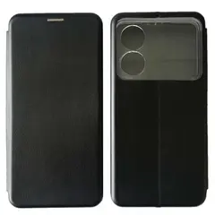 ЧОХОЛ-КНИЖКА LEVEL ДЛЯ ZTE BLADE A34, ЧОРНИЙ
