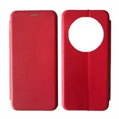 ЧОХОЛ-КНИЖКА LEVEL ДЛЯ REDMI 14C ЧЕРВОНИЙ