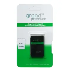 АКУМУЛЯТОР GRAND PREMIUM ДЛЯ NOKIA BL-5J