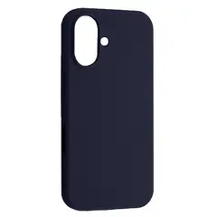 ЧОХОЛ SILICONE CASE FULL COPY ДЛЯ IPHONE 16 (8) MIDNIGHT СИНІЙ