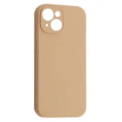 ЧОХОЛ SILICONE CASE FULL CAMERA FINE RING MAGSAFE ДЛЯ IPHONE 14 DESERT GOLD