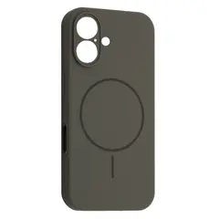 ЧОХОЛ SILICONE CASE FULL CAMERA FINE RING MAGSAFE ДЛЯ IPHONE 16 CLAY