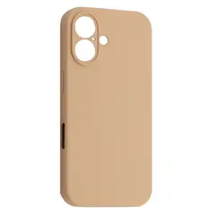 MR4_61897 Чохол silicone case full camera fine ring magsafe для iphone 16 desert gold 