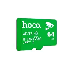 КАРТА ПАМЯТІ HOCO TF ULTRA-HIGH-SPEED SURVEILLANCE CAMERA CARD 2 (U3, V30, A2), (64GB)