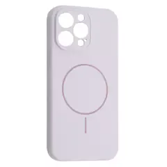 MR4_61801 Чохол silicone case full camera fine ring magsafe для iphone 13 pro max purpule lilac 