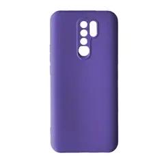 ЧОХОЛ SILICONE CASE CAMERA (NO LOGO) ДЛЯ REDMI 9 LILAC