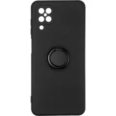 ЧОХОЛ RING CASE ДЛЯ SAMSUNG A12 (A125), ЧОРНИЙ