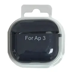 MR4_99819 Чохол для airpods 3 silicone case, microfiber midnight синій 