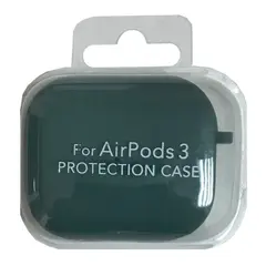 MR4_99821 Чохол для airpods 3 silicone case, microfiber pine зелений 