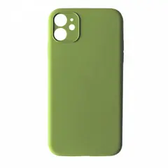ЧОХОЛ SILICONE CASE FULL CAMERA SQUARE SIDE COPY ДЛЯ IPHONE 11 ЗЕЛЕНИЙ