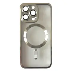 MR4_100107 Чохол shining camera magsafe для iphone 14 pro, сірий 
