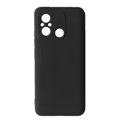 MR4_100040 Чохол silicone case camera (no logo) для redmi 12c, чорний 