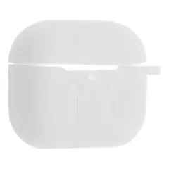 ЧОХОЛ ДЛЯ AIRPODS 4 СИЛІКОНОВИЙ 2MM (ТЕХ. ПАК), БІЛИЙ