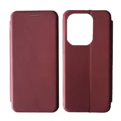 ЧОХОЛ-КНИЖКА LEVEL ДЛЯ REDMI NOTE 13 PRO 4G, POCO M6 PRO 4G MARSALA