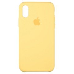 MR1_91675 Чохол silicone case для iphone xs max жовтий SILICONE CASE