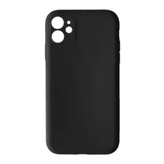 MR4_100506 Чохол silicone case camera (no logo) для iphone 11, чорний 