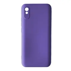 ЧОХОЛ SILICONE CASE CAMERA (NO LOGO) ДЛЯ REDMI 9A LILAC