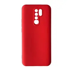 ЧОХОЛ SILICONE CASE CAMERA (NO LOGO) ДЛЯ REDMI 9 ЧЕРВОНИЙ