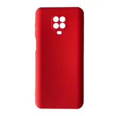 MR4_100574 Чохол silicone case camera (no logo) для redmi note 9s, 9pro червоний 