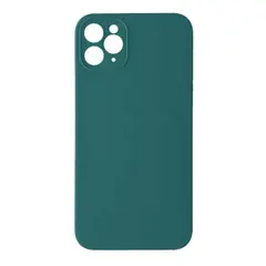 ЧОХОЛ SILICONE CASE FULL CAMERA SQUARE SIDE COPY ДЛЯ IPHONE 11 PRO PINE ЗЕЛЕНИЙ