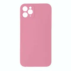 MR4_100787 Чохол silicone case full camera square side copy для iphone 11 pro рожевий 