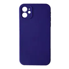 ЧОХОЛ SILICONE CASE FULL CAMERA SQUARE SIDE COPY ДЛЯ IPHONE 11 ULTRA ФІОЛЕТОВИЙ