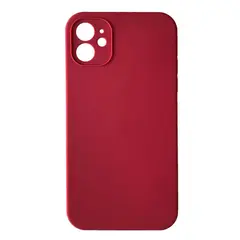 MR4_100808 Чохол silicone case full camera square side copy для iphone 11 rose 