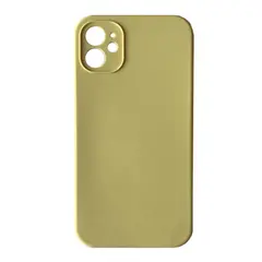 ЧОХОЛ SILICONE CASE FULL CAMERA SQUARE SIDE COPY ДЛЯ IPHONE 11 ЖОВТИЙ
