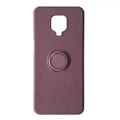 ЧОХОЛ RING CASE ДЛЯ REDMI NOTE 9S, 9PRO CHERRY ПУРПУРОВИЙ