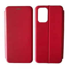 ЧОХОЛ-КНИЖКА LEVEL ДЛЯ REDMI NOTE 12S ЧЕРВОНИЙ