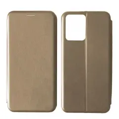ЧОХОЛ-КНИЖКА LEVEL ДЛЯ REDMI NOTE 12 5G GOLD