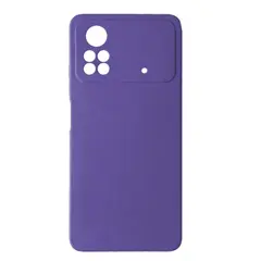 MR4_103304 Чохол silicone case camera (no logo) для xiaomi poco x4 pro 5g lilac 