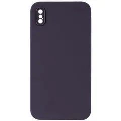 MR4_103314 Чохол silicone case full camera square side copy для iphone xs elderberry 