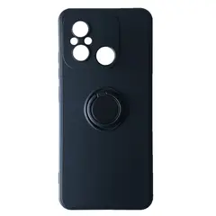 MR4_103492 Чохол ring case для redmi 12c, чорний 