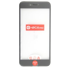 MR1_92541 Скло дисплея для переклеювання iphone 6 plus, з рамкою та oca PRC