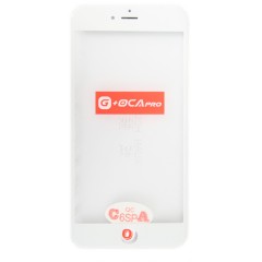 MR1_92544 Стекло дисплея для переклеивания iphone 6s plus, с рамкой и oca белый PRC