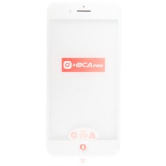 MR1_92548 Скло дисплея для переклеювання iphone 7 plus, з рамкою та oca білий PRC
