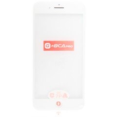 MR1_92548 Стекло дисплея для переклеивания iphone 7 plus, с рамкой и oca белый PRC