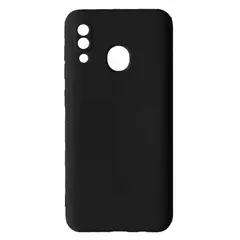 MR4_104454 Чохол silicone case camera (no logo) для samsung a20, a30 (a205f, a305f), чорний 