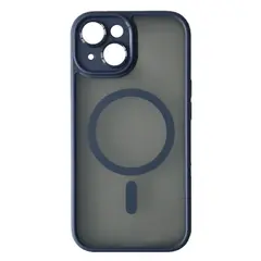 ЧОХОЛ ROCK GUARD TOUCH WITH MAGNETIC (ANTI-DROP LENS PROTECTION) ДЛЯ IPHONE 15 TITANIUM СИНІЙ