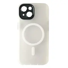 ЧОХОЛ ROCK GUARD TOUCH WITH MAGNETIC (ANTI-DROP LENS PROTECTION) ДЛЯ IPHONE 15 MATTE, БІЛИЙ